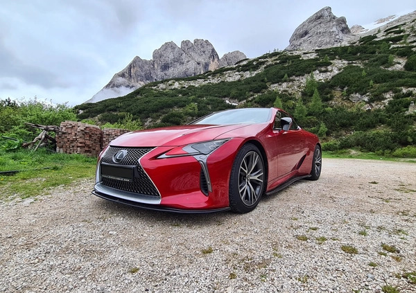 Lexus LC cena 455000 przebieg: 28150, rok produkcji 2017 z Bełchatów małe 121